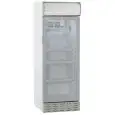 ARMARIO FRIGORÍFICO DE CHAPA BARNIZADA - PARA BEBIDAS - ESTÁTICO CON AGITADOR - Mod. GXI270E - CAPACIDAD Lt 270 - N. 1 PUERTA ACRISTALADA - TEMPERATURA 0/+10°C - Medidas cm L 54 x P 57 x H 156 - Homologación CE