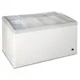 ARCÓN CONGELADOR - Serie FR - Refrigeración estática - Puertas de vidrio curvo inclinado - Temperatura -12/-24 °C