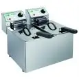 FREIDORA ELÉCTRICA - Mod. FR88 - CAPACIDAD CUBA 8+8 LT DE ACEITE - Alimentación monofásica - Homologación CE