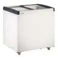 Frigorífico y congelador tipo arcón - Mod FRC 250 PFF - Capacidad neta 180 L - Capacidad bruta 256 L - Potencia 200 W - Dimensiones interiores L 68,3 x P 50,5 x H 64,5 cm - Dimensiones exteriores L 83,4 x P 65,3 x H 90 cm - Peso 43 kg - Accesorios incluid