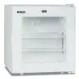 Congelador de sobremesa modelo FR 40 FL WHT, temperatura -18°C / -23°C, capacidad bruta 40 Lt, dimensiones externas 475 x 435 x 520 mm.