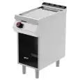 PLANCHA FRYTOP ELÉCTRICA - MOD. FTE71MD - Placa Acanalada - Compartimento abierto - Potencia kW 5,4 - Dimensiones: cm L 40 x P 70 x H 90 - CE