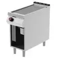 PLANCHA FRYTOP ELÉCTRICA - MOD. FTE91MD - Placa Acanalada - Compartimento abierto - Potencia kW 7,5 - Dimensiones: cm L 40 x P 90 x H 90 - CE