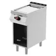 PLANCHA FRYTOP DE GAS - MOD. FTG71MC - Placa Lisa - Compartimento abierto - Potencia kW 7 - Dimensiones: cm L 40 x P 70 x H 90 - CE