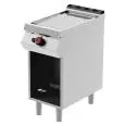 PLANCHA FRYTOP DE GAS - MOD. FTG71MD - Placa Acanalada - Compartimento abierto - Potencia kW 7 - Dimensiones: cm L 40 x P 70 x H 90 - CE