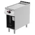 PLANCHA FRYTOP DE GAS - MOD. FTG91MD - Placa Acanalada - Compartimento abierto - Potencia kW 9 - Dimensiones: cm L 40 x P 90 x H 90 - CE