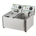 FREIDORA ELÉCTRICA DE SOBREMESA - Mod FY4L2 - CAPACIDAD DE LA CUBA 4,2 + 4,2 LT DE ACEITE - Alimentación monofásica
