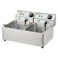 FREIDORA ELÉCTRICA DE SOBREMESA - Mod FY8L2 - CAPACIDAD DE LA CUBA 8 + 8 LT DE ACEITE - Alimentación monofásica