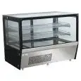 VITRINA REFRIGERADA DE ENCIMERA CON REJILLAS +3° + 8° - Modelo G-HTR165F