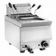 CUECEPASTAS ELÉCTRICO DE SOBREMESA - Mod. C722/7 - Capacidad de la Cuba lt. 25 - Dimensiones cm L 40 x P 70 x 35h - CE