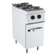 COCINA DE GAS - MOD. K7S201N-3F - N. 6 fuegos - Con llama piloto - Compartimento con puertas batientes - Medidas cm L 120 x P 73 x H 90 - Homologación CE