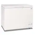 Congelador horizontal con tapa ciega modelo GELO 350 PS, temperatura -18°C / -24°C, capacidad bruta 304 Lt, dimensiones externas 1035 x 750 x 880 mm.