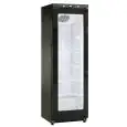 Armario frigorífico - Mod GN 400 G TN BLK - Estático con agitador - Gastronorm 2/1 (cm 65 x 53) - 1 puerta de vidrio - Capacidad 400 L - Temperatura +2°/+10° C - Dimensiones cm L 60 x P 62,5 x H 186