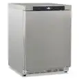 Armario congelador modelo GN 200 BT INOX, temperatura -15°C / -20°C, capacidad bruta 200 Lt, dimensiones exteriores 600 x 625 x 850 mm.