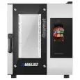 HORNO ELÉCTRICO DE CONVECCIÓN Y VAPOR CON PANEL DE PANTALLA TÁCTIL CON ICONOS - Cod. GOURMET SLIM MASTER PRO - APTO PARA GASTRONOMÍA - Capacidad de bandejas n. 5 GN 1/1 (cm 32,5x53) - Potencia kW 8,5 - Alimentación 230/400 V 50/60 Hz - Temperatura máxima 