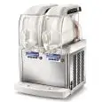 MÁQUINA PARA PRODUCTOS CREMOSOS FRÍOS - MOD. GT2 PUSH - N. 2 DEPÓSITOS - N. 1 COMPRESOR - CAPACIDAD  LT 5+5 - Medidas cm. L 45 x P 43,5 x h 65 - Homologación CE