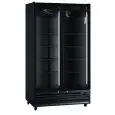 Expositor refrigerado para bebidas con capacidad de 879 litros y temperatura de 0 a +10 °C Klimaitalia ICOOL 110 BLACK