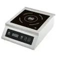 Placa de inducción monofásica con placa vitrocerámica Allforfood IND 500 S
