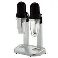 Batidora para frappés - Mod FANO SASSONIA VV - Con variador de velocidad - 2 vasos en tritan lt 0,55 x 2 - Fuente de alimentación 230V monofásica - Potencia W 100 + 100 - Dimensiones cm L 30 X P 19,5 X H 48,5