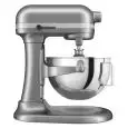 AMASADORA PLANETARIA KITCHENAID - Mod K55S Heavy Duty Plata Metálica - Estructura de metal - N 1 cuba Lt 5,2 - Potencia 375 W - Alimentación monofásica 220-240V - Medidas cm L 28,7 x P  37,1 x H 41,9
