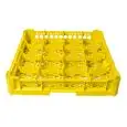 CESTA CLÁSICA CON 16 COMPARTIMIENTOS CUADRADOS PARA VASOS - MOD. KIT1/4X4 - MEDIDAS CESTA cm A 50 X F 50 - COMPARTIMIENTOS MEDIDAS INTERNAS cm A 11,3 X F 11,3 - ALTURA VASOS DE cm 0 A 6,5 - Homologación CE