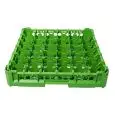 CESTA CLÁSICA CON 36 COMPARTIMIENTOS CUADRADOS PARA VASOS - MOD. KIT1/6X6 - MEDIDAS CESTA cm A 50 X F 50 - COMPARTIMIENTOS MEDIDAS INTERNAS cm A 7,3 X F 7,3 - ALTURA VASOS DE cm 0 A 6,5 - Homologación CE
