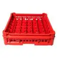 CESTA CLÁSICA CON 49 COMPARTIMIENTOS CUADRADOS PARA VASOS - MOD. KIT2/7X7 - MEDIDAS CESTA cm A 50 X F 50 - COMPARTIMIENTOS MEDIDAS INTERNAS cm A 6,3 X F 6,3 - ALTURA VASOS DE cm 6,5 A 12 - Homologación CE