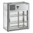 VITRINA EXPOSITORA REFRIGERADA DE SOBREMESA - MOD. LINUS 100 - TEMPERATURA +4° / +10° C - 4 LADOS ACRISTALADOS - REFRIGERACIÓN VENTILADA - DESESCARCHE AUTOMÁTICO - CE