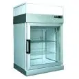 VITRINA DE MOSTRADOR REFRIGERADA - MOD. TEK/93 - ESTRUCTURA EXTERNA DE ALUMINIO OXIDADO - VIDRIO DE BAJA EMISIVIDAD - TEMPERATURA °C -5/+10 - FUENTE DE ALIMENTACIÓN MONOFÁSICA - POTENCIA W 300 - REFRIGERACIÓN VENTILADA - GAS REFRIGERANTE R507 - DESCONGELA