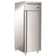 Armario frigorífico congelador en acero inox AISI 201 - Mod M-GN650BT-FC - Gastronorm 2/1 (65 x 53 cm) - Ventilado - 1 puerta - Capacidad bruta de 650 litros - Temperatura -18° / -22°C - Medidas cm L 74 x P 83 x 201 H