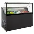 VITRINA EXPOSITORA PARA HELADOS - MOD. MIRABELLA H7G - TEMPERATURA -5 °/-20 °C - CAPACIDAD Lt 223 - DIMENSIONES cm A 133,7 x F 67,7 x h 119 - PESO Kg.124 - CE