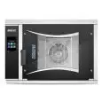 HORNO A GAS DE CONVENCIÓN Y VAPOR CON PANEL PANTALLA TÁCTIL CON ICONOS - Cod. MISTRAL 6TTR M14 VISION - PARA PANADERÍAS Y PASTELERÍAS - VENTILADO - capacidad horno bandejas n. 6 cm 60 x 40 o 66 x 46 - potencia kcal/h 8.600 - LAVADO AUTOMÁTICO - MEDIDAS cm