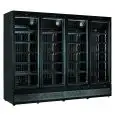 Expositor refrigerado para bebidas con capacidad de 2060 litros y temperatura de 0 a +10 °C Klimaitalia OT250VP4B