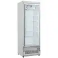 EXPOSITOR VERTICAL REFRIGERADO PARA ALIMENTOS CONGELADOS Y HELADOS - VENTILADA - Mod. OT75DV1 - CAPACIDAD Lt 560 - N. 1 PUERTA ACRISTALADA - TEMPERATURA -18°/-22°C - Medidas cm L 75 x P 76 x H 199,7 - Homologación CE