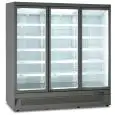 ARMARIO MURAL REFRIGERADO - VENTILADO - Mod. ROMA 124 TN BLK - CAPACIDAD BRUTA Lt 988 - TEMPERATURA 0/+10°C - DIM. cm L 124,5 x P 72,7 x H 196,7