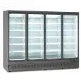 ARMARIO MURAL REFRIGERADO - VENTILADO - Mod. ROMA 250 TN BLK - CAPACIDAD BRUTA Lt 2057 - TEMPERATURA 0/+10°C - DIM. cm L 250 x P 72,7 x H 196,7