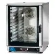 HORNO ELÉCTRICO DE CONVECCIÓN PARA GASTRONOMÍA Y PASTELERÍA - MOD. FED 10 DIG - CONTROL DIGITAL - CON VAPOR DIRECTO - 9 PROGRAMAS DE COCCIÓN - ALIMENTACIÓN TRIFÁSICA 400V/3/50Hz - POTENCIA KW 12,7 - CAPACIDAD: 10 X (GN 1/1 ; 60X40) - Dim. cm L 84 X P 91 X