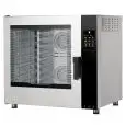 Horno a gas mixto de convección y vapor para gastronomía, panadería y repostería 7 bandejas Allforfood NMTG7L