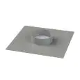Remate para salida del tubo en chapa galvanizada