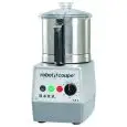 CUTTER DE SOBREMESA - Mod. R 4 V.V. - Capacidad de la Cuba de acero inox lt 4,5 - Capacidad de porciones de 10 a 50 - Con variador dy Velocidad - Potencia W 1000 - Dimensiones cm L 22,6 x P 30,4 x 46h