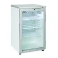 EXPOSITOR REFRIGERADO - Mod. RCF 145 - Temperatura +4°/+10°C - Capacidad lt. 115 - Alimentación MONOFÁSICA V230/1 - Potencia W 90 - Dimensiones cm. L 50,5 x P 59 x h 85,5