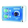 Regulador electrónico manual de velocidad con interruptor de luz - Ancho cm 13 - Profundidad cm 6 - Alto cm 8,5
