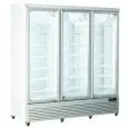 EXPOSITOR VERTICAL REFRIGERADO - VENTILADO - Mod. RFG 1900 - N. 3 PUERTAS - CAPACIDAD LT 1200 - TEMPERATURA -18°/-22°C - Dim. cm L 188 x P 76 x h 203 - CE