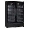 ARMARIO MURAL REFRIGERADO - VENTILADO - Mod. ROMA 137 BT BLK - CAPACIDAD BRUTA Lt 910 - TEMPERATURA -18/-22°C - DIM. cm L 137 x P 74,5 x H 196,7