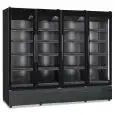 ARMARIO MURAL REFRIGERADO - VENTILADO - Mod. ROMA 250 TN BLK - CAPACIDAD BRUTA Lt 2057 - TEMPERATURA 0/+10°C - DIM. cm L 250 x P 72,7 x H 196,7