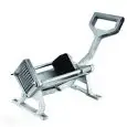 CORTADOR DE PATATAS MANUAL - MOD. RS607 - CORTA RODAJAS DE PATATAS EN HORIZONTAL O VERTICAL (FIJACIÓN EN LA PARED) - DIMENSIONES cm L 50 x P 22,25 x H 25