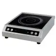 PLACA DE INDUCCIÓN - Mod. RT 350 PRO TOUCH - Placa vitrocerámica Schott Ceran - Pantalla digital y mandos táctiles - Superficie de inducción mm 120 ÷ mm 260 - Potencia W 3500 - Alimentación monofásica - Dimensiones cm L 34 x P 41 x 10,5h - CE