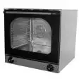 HORNO ELÉCTRICO DE CONVECCIÓN - Mod. S 1 - Para gastronomía, panadería y pastelería - Estructura interior y exterior de acero inox - Capacidad n. 4 bandejas de aluminio cm 44x31,5 - Potencia W 2670 - Alimentación monofásica - Medidas cm A 59,5 x F 57 x 57