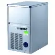 MÁQUINA DE HIELO EN CUBITOS HUECOS - Mod SEI18 - Capacidad del contenedor Kg 4 - Producción hasta por aire Kg 19/24 h - Producción hasta por agua Kg 17/24 - Medidas cm L 33,4 x P 45,7 x H 55,2/57,2