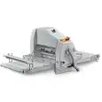 LAMINADORA FORMADORA MANUAL PARA PASTELERÍA ECO - DE SOBREMESA - MOD. SFBE500/95 - TAPIZ DE cm 95 - RODILLOS cm 49,6 - CE
